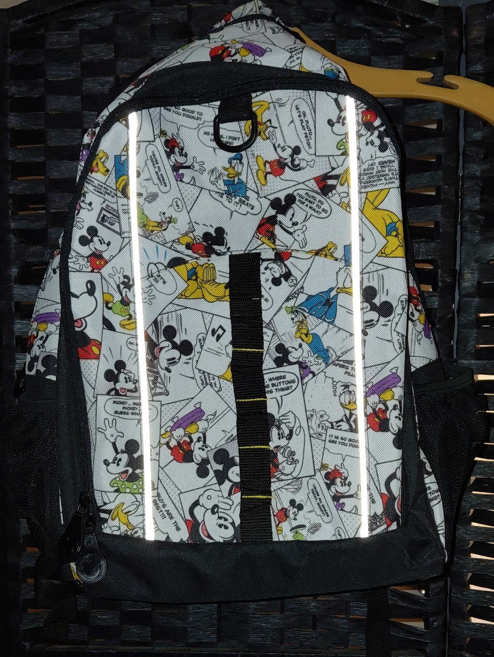 Disney Parks Backpack Mickey Mouse Comic Book Print